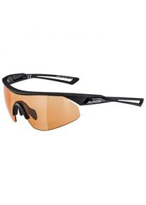 Alpina - Nylos Shield Varioflex S1-2 - Fahrradbrille beige/schwarz