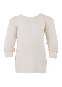 Merinounterwäsche Engel Kinder Unterhemd L/S Kinder (Gr 92 |grau)