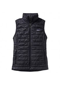 Patagonia Nano Puff Vest Kunstfaserweste Damen Alpinklettern (Gr XL |schwarz)