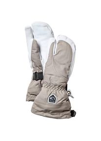 Hestra Heli Ski 3 Finger Handschuhe Damen (Gr&ouml;&szlig;e 7 |grau |wasserdicht)