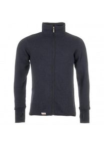 Woll- & Merinojacke Woolpower Full Zip Jacket 600 (Gr XXL |blau/grau)