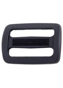Basic Nature Dreisteg Schnalle (Gr 40 mm |schwarz)