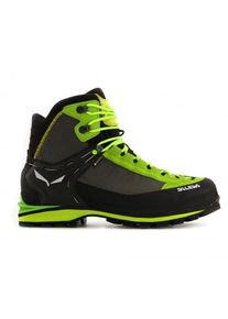 Bergschuhe Salewa Crow GTX Herren (Gr 11,5 |schwarz/grün |wasserdicht)