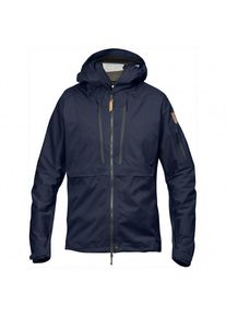 Fjällräven Fjällräven Keb Eco-Shell Jacket Regenjacke Men (Größe S |blau |wasserdicht)