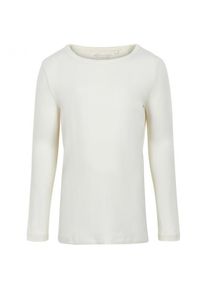 Langarm Unterhemde Minymo Blouse L/S Bamboo Kinder (Gr 80 |weiß)