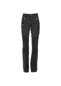 Fj&auml;llr&auml;ven Fj&auml;llr&auml;ven Nikka Trousers Curved Trekkinghose Damen (Gr 46 - Raw Length |schwarz)