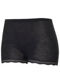 Engel Pants mit Spitze Merinounterwäsche Damen (Gr 42/44 |schwarz)