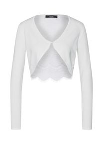 V&eacute;ro Moda VERO MODA, Damen Bolero 'VMLASSI GLORY LS LACEBACK BOLERO', Wei&szlig;