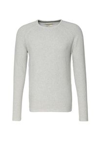 Revolution, Herren Strickpullover, Hellgrau