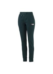 Puma, Damen Trainingshose 'TZ', Tanne / Wei&szlig;