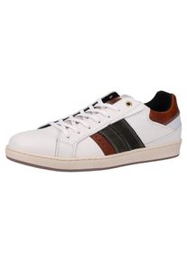 Bullboxer, Herren Sneaker, Dunkelbraun / Schwarz / Wei&szlig;