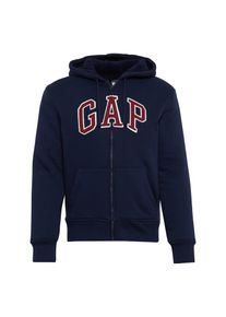 GAP, Herren Sweatjacke 'SHERPA LOGO', Navy