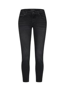 Mavi, Damen Jeans 'Adriana Ankle', Black Denim