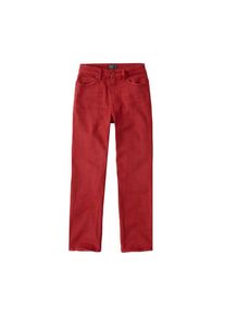 Abercrombie & Fitch Abercrombie & Fitch, Damen Hose 'RED SIMONE ANKLE STRAIGHT', Rot