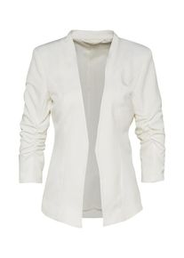 Vila, Damen Blazer mit Dreiviertel&auml;rmeln 'Viher', Wei&szlig;