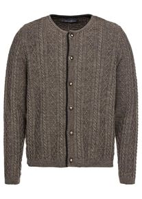 MONDKINI, Herren Strickjacke, Braun