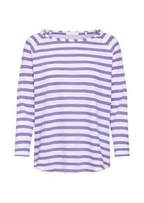 Rich & Royal Rich & Royal, Damen Shirt, Lila / Wei&szlig;