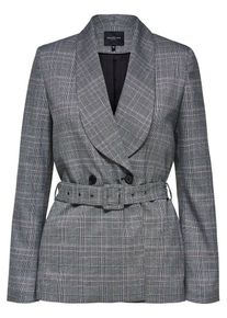 Selected Femme, Damen Blazer, Graumeliert / Helllila / Rosa