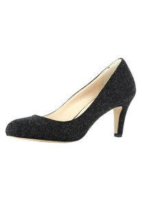 Evita, Damen Pumps, Schwarz