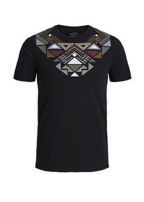 Jack & Jones JACK & JONES, Herren T-Shirt, Braun / Pastellgr&uuml;n / Schwarz / Wei&szlig;