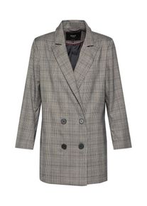 Only, Damen Blazer 'CHECKO', Grau