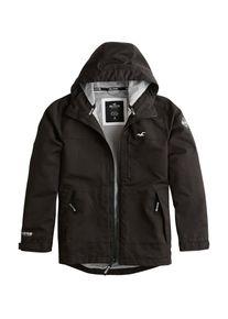 Hollister, Herren Jacke 'AW WINDBREAKER', Schwarz