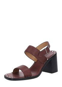 Jil Sander Navy, Damen Sandalen '32062A', Braun