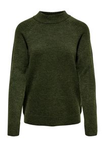 Only, Damen Pullover, Gr&uuml;nmeliert
