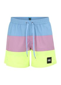 O`Neill O'NEILL, Herren Badeshorts 'VERT-HORIZON', Hellblau / Gelb / Flieder