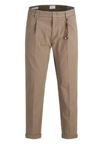 Jack & Jones JACK & JONES, Herren Chino 'JJIACE JJMILTON AKM 562 WALNUT', Karamell