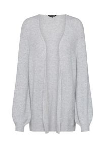 Review, Damen Strickjacken 'CORE RIB HANGER D-STRICK', Grau