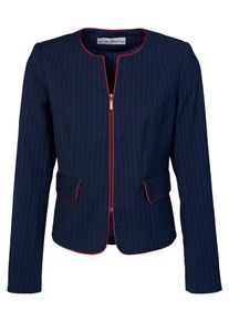 Heine, Damen Blazer, Marine / Hellrot