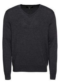 Banana Republic, Herren Pullover 'MERINO V-NECK', Dunkelgrau