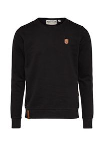 Naketano, Herren Sweatshirt 'Satzbau', Schwarz