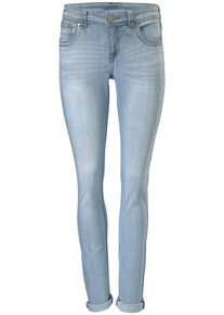 Heine, Damen R&ouml;hrenjeans, Blue Denim / Hellblau