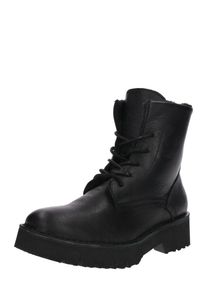 Buffalo, Damen Schn&uuml;rboot 'STUCCO', Schwarz