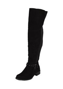 Anna Field, Damen Stiefel in Lederoptik, Schwarz