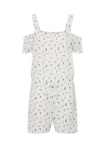Jacqueline de Yong, Damen Jumpsuit 'JDYTRICK S/S PLAYSUIT WVN', Wei&szlig;