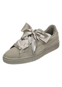 Puma, Damen Sneaker 'Suede Heart Pebble', Grau