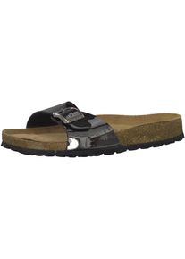 Tamaris, Damen Pantolette 'Pantolette mit Schnalle', Anthrazit