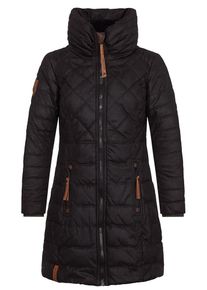 Naketano, Damen Steppmantel, Braun / Schwarz