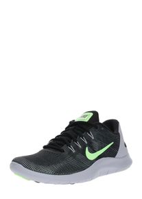 Nike, Herren Laufschuh 'Flex Run', Hellgrau / Kiwi / Schwarz