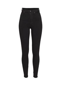 Dr. Denim, Damen 'Moxy' Skinny High Waist Jeans, Schwarz