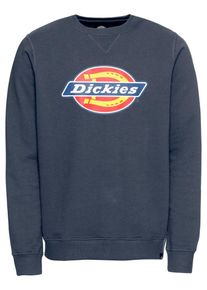 Dickies, Herren Sweatshirt 'Harrison', Nachtblau / Orange / Rot / Wei&szlig;