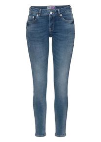 Superdry, Damen Jeans 'Cassie', Blue Denim