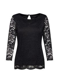 V&eacute;ro Moda VERO MODA, Damen Spitzenshirt, Schwarz