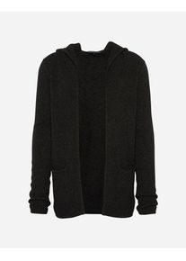 Drykorn, Herren Cardigan mit Kapuze 'Tomy', Dunkelgrau
