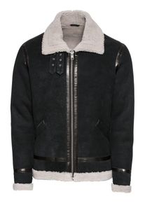 tigha, Herren Lederjacke 'Homer', Schwarz