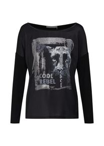 monari, Damen Shirt, Schwarz