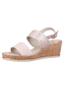Be Natural, Damen Sandalen, Pink